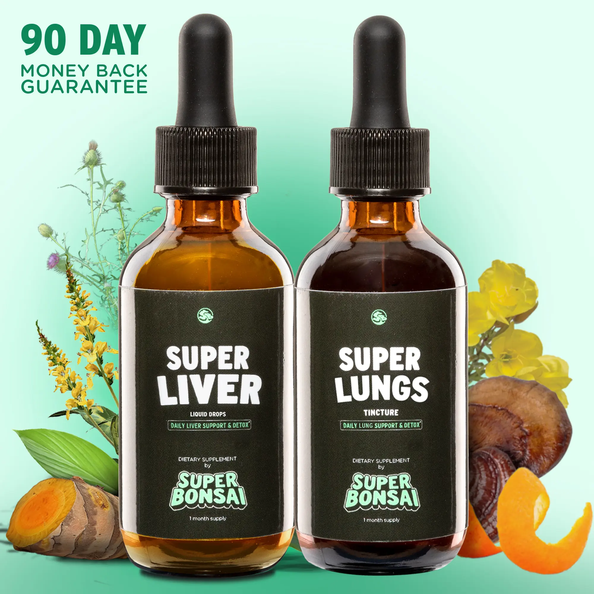 Detox Bundle - Super Liver + Super Lungs Detox Bundle - Super Liver + Super Lungs