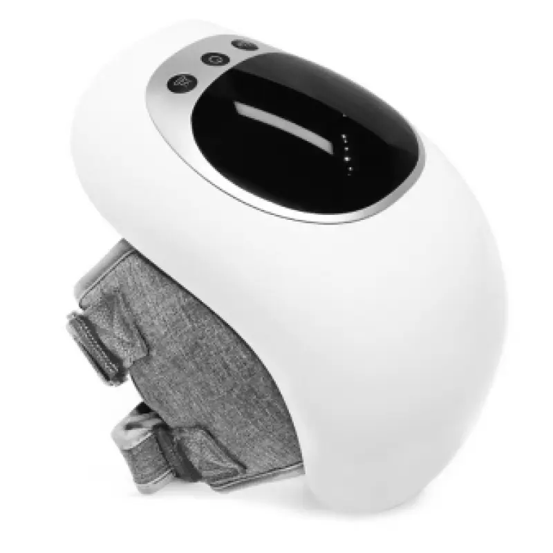 Electric Knee Massager with Heat Therapy & Vibration, Cordless Rechargeable Knee Brace for Relaxation, Muscle Recovery & Daily Comfort