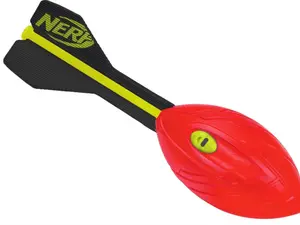 Nerf Vortex Aero Howler Foam Ball, Classic Long-Distance Football, Flight-Optimizing Tail, Whistling Sound, Indoor & Outdoor Fun, Christmas Stocking Stuffers for Kids