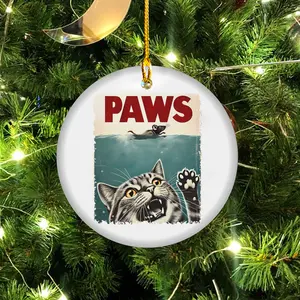 Justice for Peanut Ornament, PAWS Peanut the Squirrel, Christmas Ornament, Home Decor, Christmas Decor, Hanging Ornament, Xmas Tree Ornament