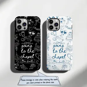 Personalized Bride to Be Phone Case for iPhone & Galaxy - Custom Wedding Theme Design with Supplier Warranty Included
