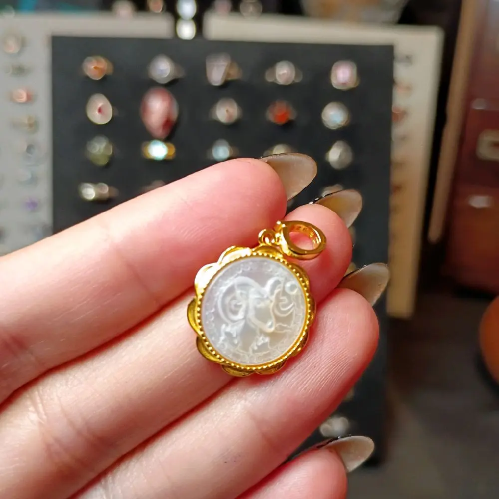 Goat or Ram Golden White