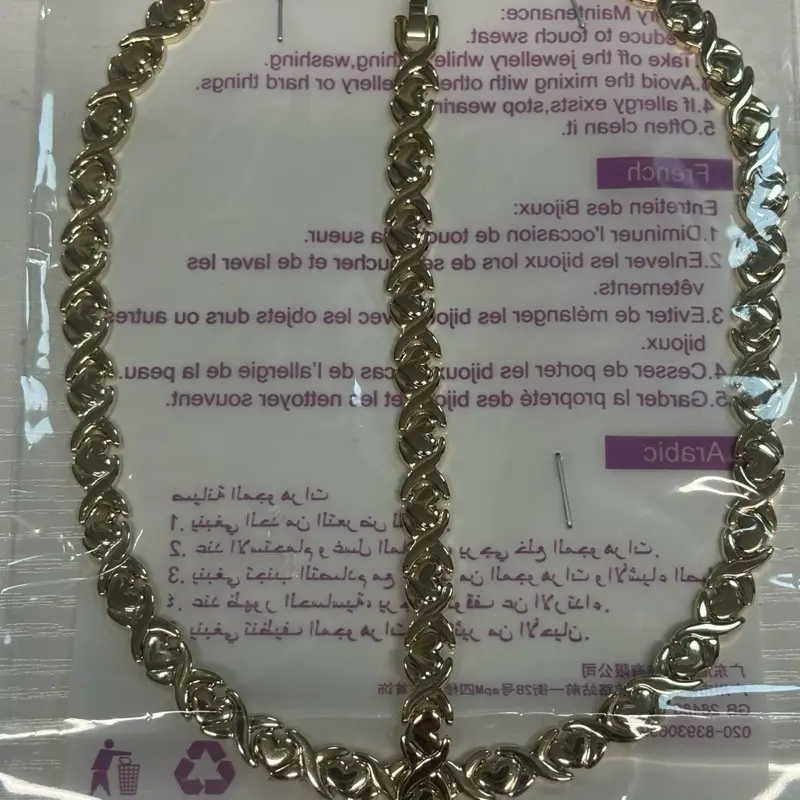 Set gargantilla y pulsera