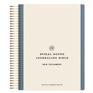 ESV Spiral-Bound Journaling Bible, New Testament (Hardcover): Holy Bible, English Standard Version Hardcover