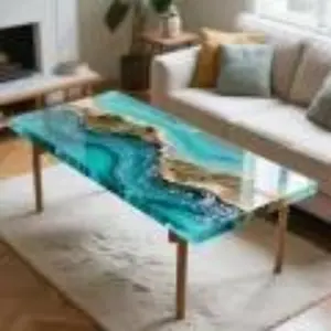 Large Rectangular Epoxy Resin Mold, Reusable River Table Mold, Specialized Resin Mold, Solid Casting Epoxy Resin Mold, 23x11.8 Inches