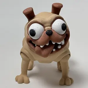 3D Printed Dog Statue |   Versatile Room & Desktop Decor, Figurine & Collectible