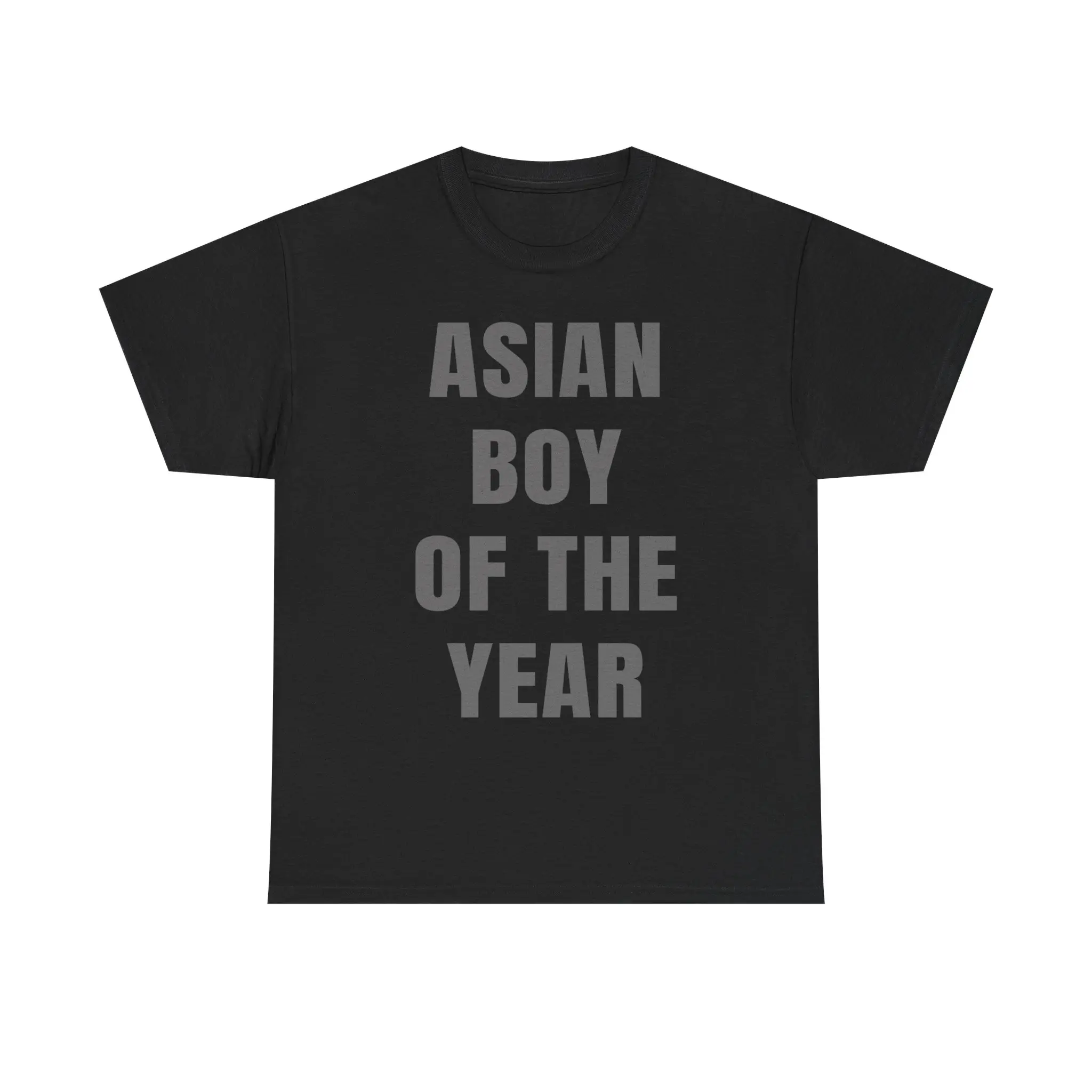 Funny Meme Shirt, Asian Boy of the Year Graphic T-Shirt, Asian Humor Gift, Unisex Heavy Cotton Tee, Short Sleeve Statement Streetwear Top
