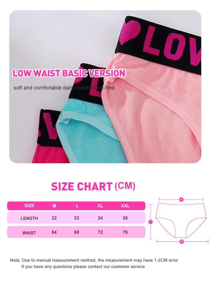 12 Pack High Rise Comfortable Casual Panties Set - Women's Plain Letter Tape Panties for Everyday Wear - Soft, Breathable, and Relaxing SpringStatements,Womenswear 12 Pack High Rise Comfortable Casual Panties Set - Women's Plain Letter Tape Panties for Everyday Wear - Soft, Breathable, and Relaxing SpringStatements,Womenswear