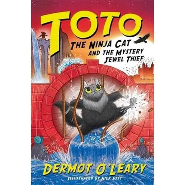 USED Book - Toto the Ninja Cat and the Mystery Jewel Thief: Book 4 by Dermot O’Leary (Paperback)