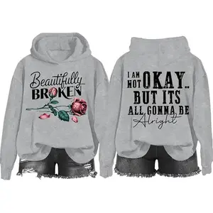 Beautifully Broken Graphic Tee, Sweatshirt, Hoodie for Men and Women, Casual Fleece Fabric, Country Music Design, Perfect for Daily Wear