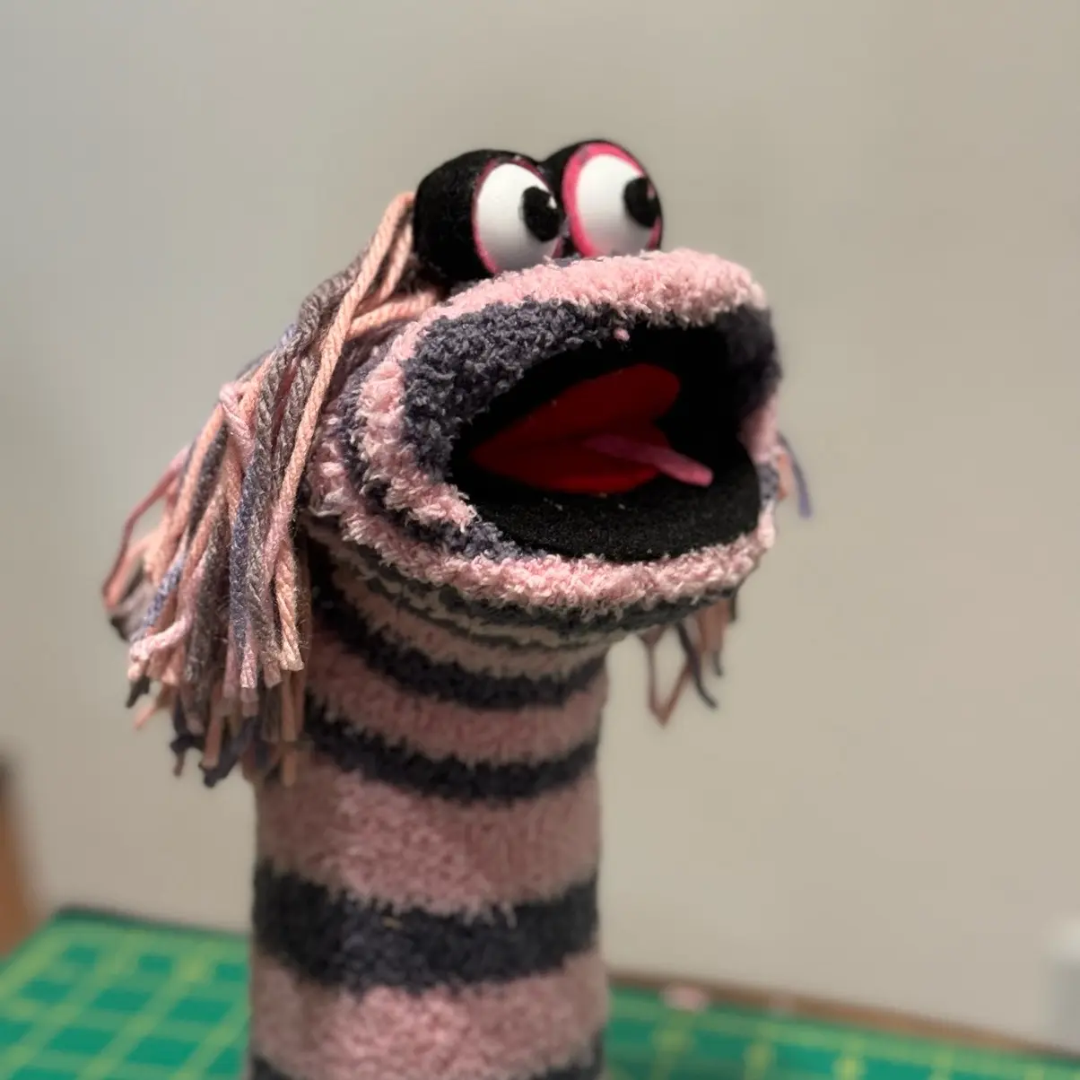 Sock puppet - Millie Sock puppet - Millie