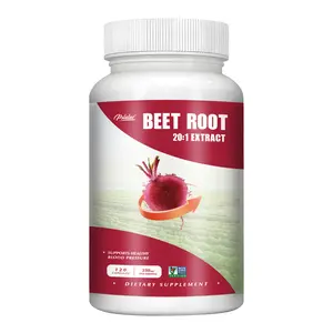 Pslalae dietary supplement capsules, containing beetroot 20:1 extract, 120 capsules, support heart, blood pressure, blood circulation and cholesterol levels.