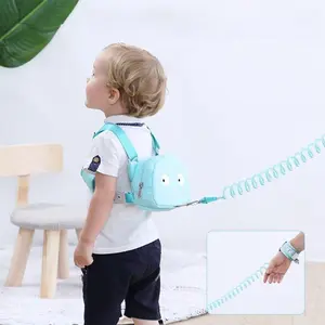 Toddler Anti-Lost Backpack Safety Harness Leash, Adjustable Anti-Wander Walking Strap, Lightweight Portable Child Safety Helper for Crowded Places, Shopping, Travel