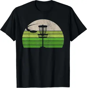 100% Cotton Vintage Ultimate  T Shirt, Disc Golf Tee Shirts Men. T-Shirt