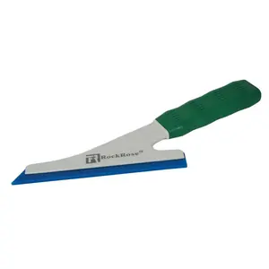 Stroke Doctor Blue Blade Rubber Squeegee for Car Vinyl Wrap and Window Film Application - 11.2" x 6.6"