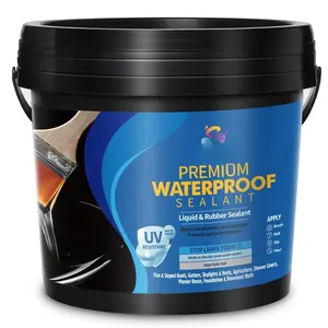 Sealant Black  Coating 35oz Leak Repair Coating for Flat, Metal, Roofs, Foundations, Gutters, Indoor & Outdoor Walls, Bathroom, Kitchen, Garden Leak Liquid Sealant