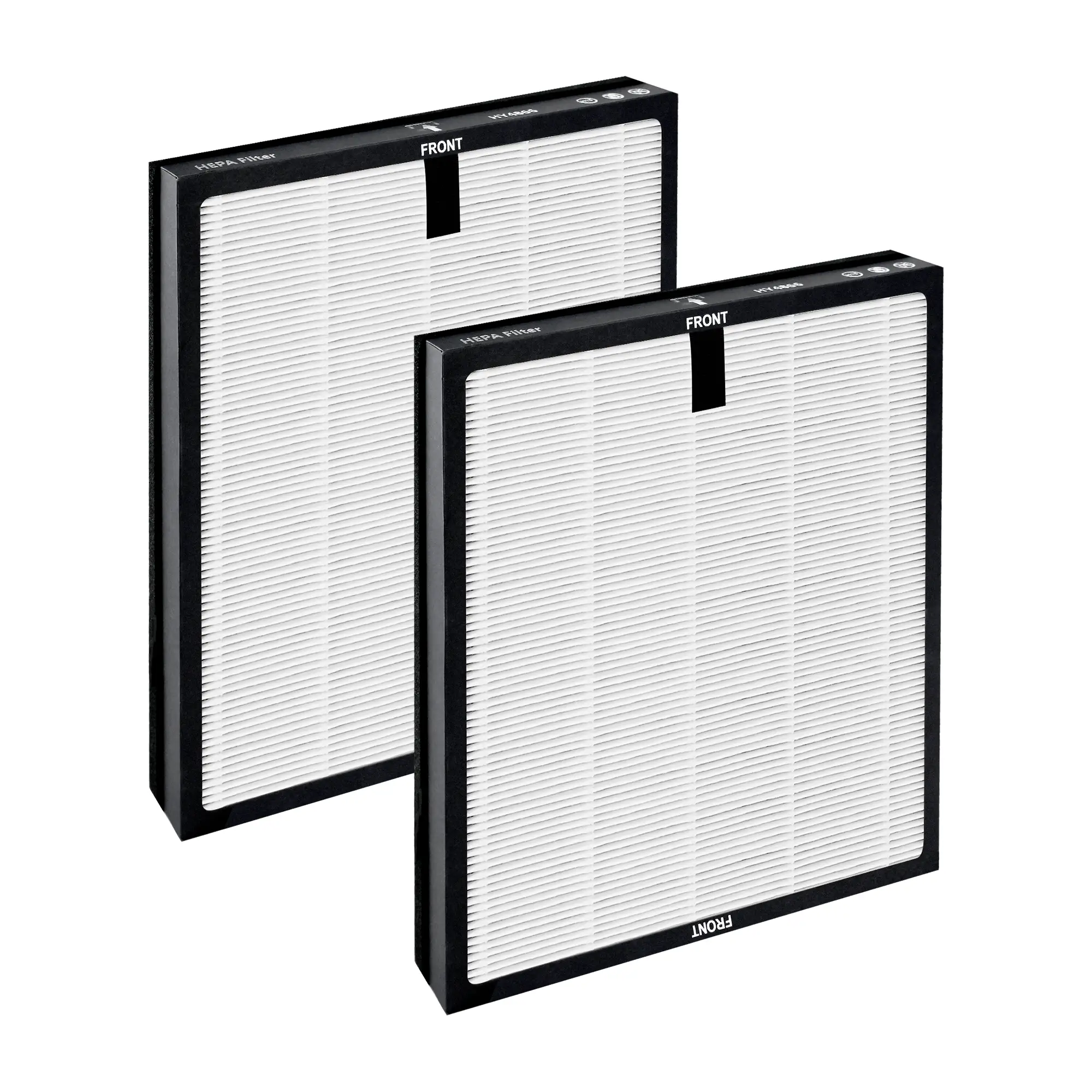 FETIONS HY4866 Air Purifier Filter Replacement, H13 True HEPA Air Filter for MOREN-TO HY4866 FETIONS Air Purifier, 3-in-1 High-Efficiency Activated Ca