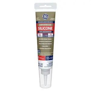 GE Clear Advanced Silicone Caulk