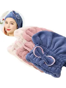 3pc Microfiber Hair Towel Caps, Super Soft Absorbent Quick Drying, Lightweight Shine Spring Statement, Hair Wrap Towel, Suitable for Wet Hair Women