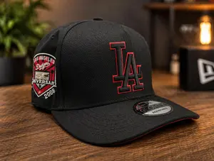 New Era LA Yankees Dodgers Adjustable Cap – Classic NY Logo & LA Embroidery, Curved Visor Baseball Hat, Premium Streetwear Hip Hop Style, Lightweight Breathable Fabric, Comfortable Fit, Unisex Snapback Cap for Men Women