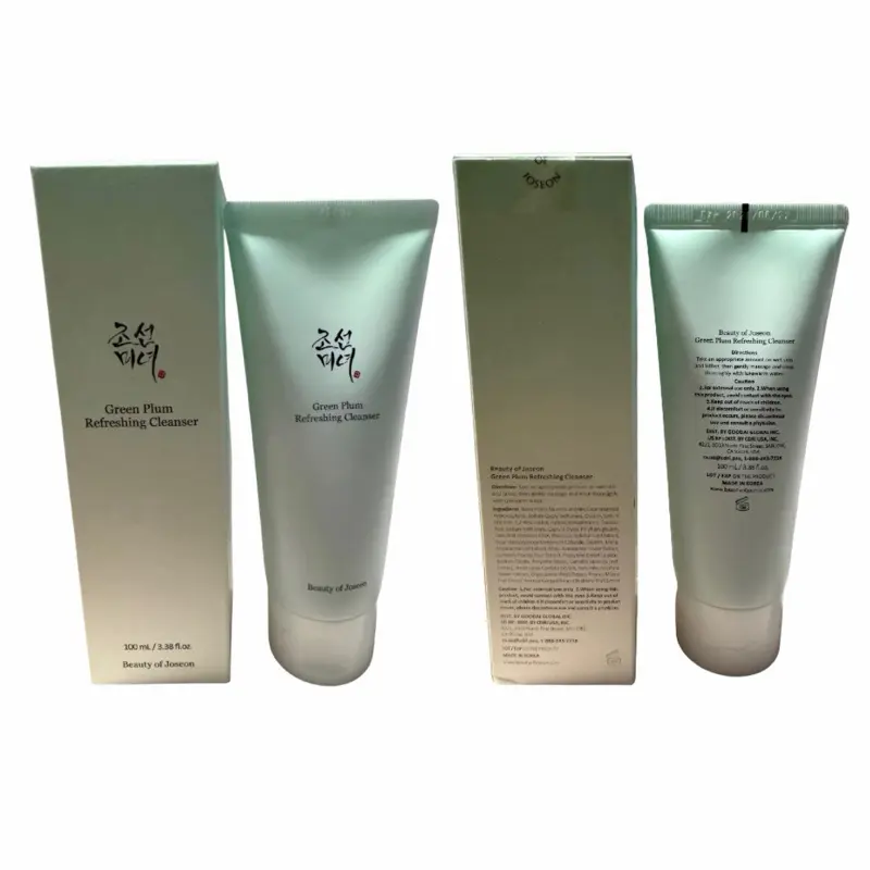 Beauty of Joseon Green Plum Refreshing Facial Cleanser, Gentle Daily Cleansing for All Skin Types