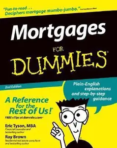 USED-Mortgages for Dummies by Eric Tyson (Paperback)