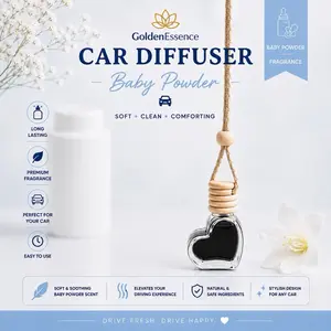Car Diffuser, Essential Car Gadget for Automotive Interior Air Freshening, Car Gadgets
