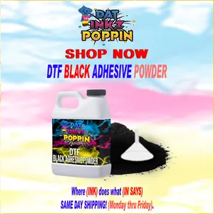 DTF BLACK ADHESIVE POWDER