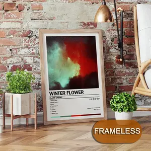 Clams Casino Poster Music Album Modern Art 2D Poster, Suitable For Bedroom Living Room Decor. Vibrant Colors, Clear Images Ideal For Home Office Decor.