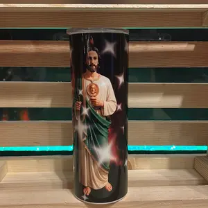 Tumblers 20oz San Judas Tadeo Colores de Mexico Unique Design for Everyday Use