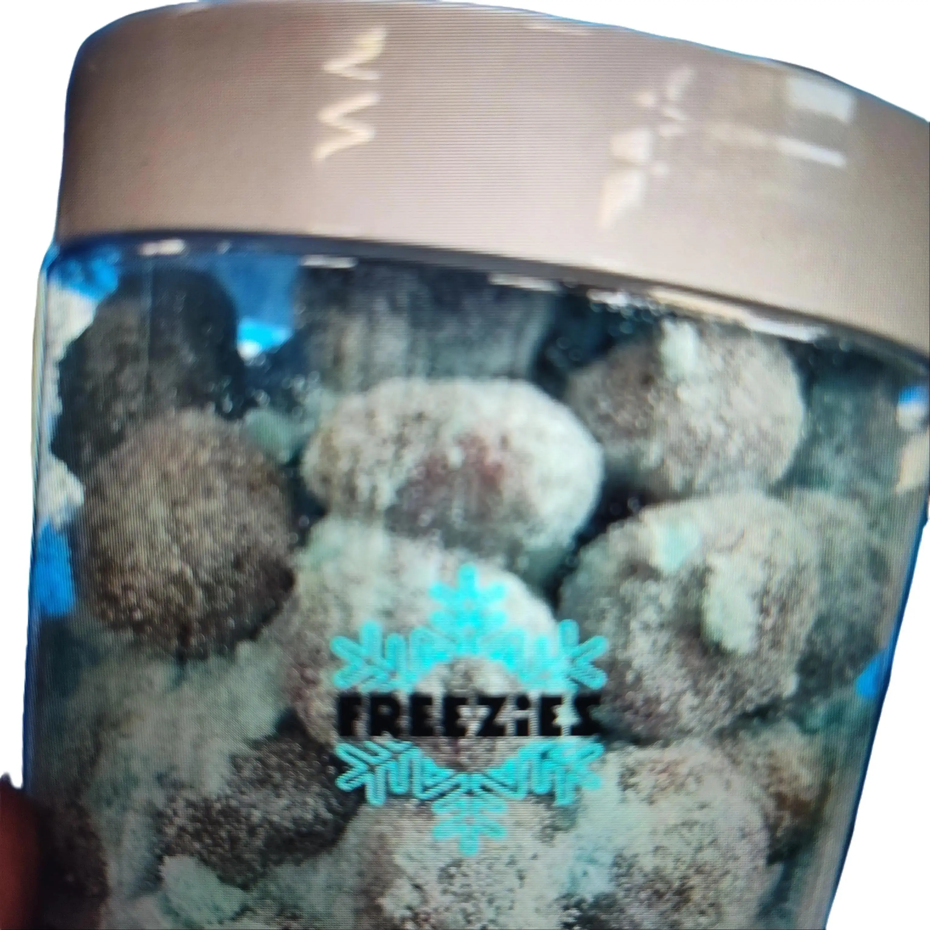 Freezies Gushies Sour Blue Raspberry Flavor Sweet Bonbon Snack Candy - 1 Pack, Unique Snack Experience, Quick and Tasty, Ideal for Any Time, US Product