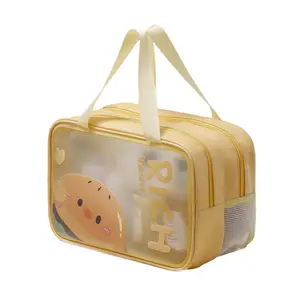 Multifunctional Large Capacity Makeup Travel Bag, Waterproof Portable, Dual Layer Storage, Ideal for Trips and Business Trips