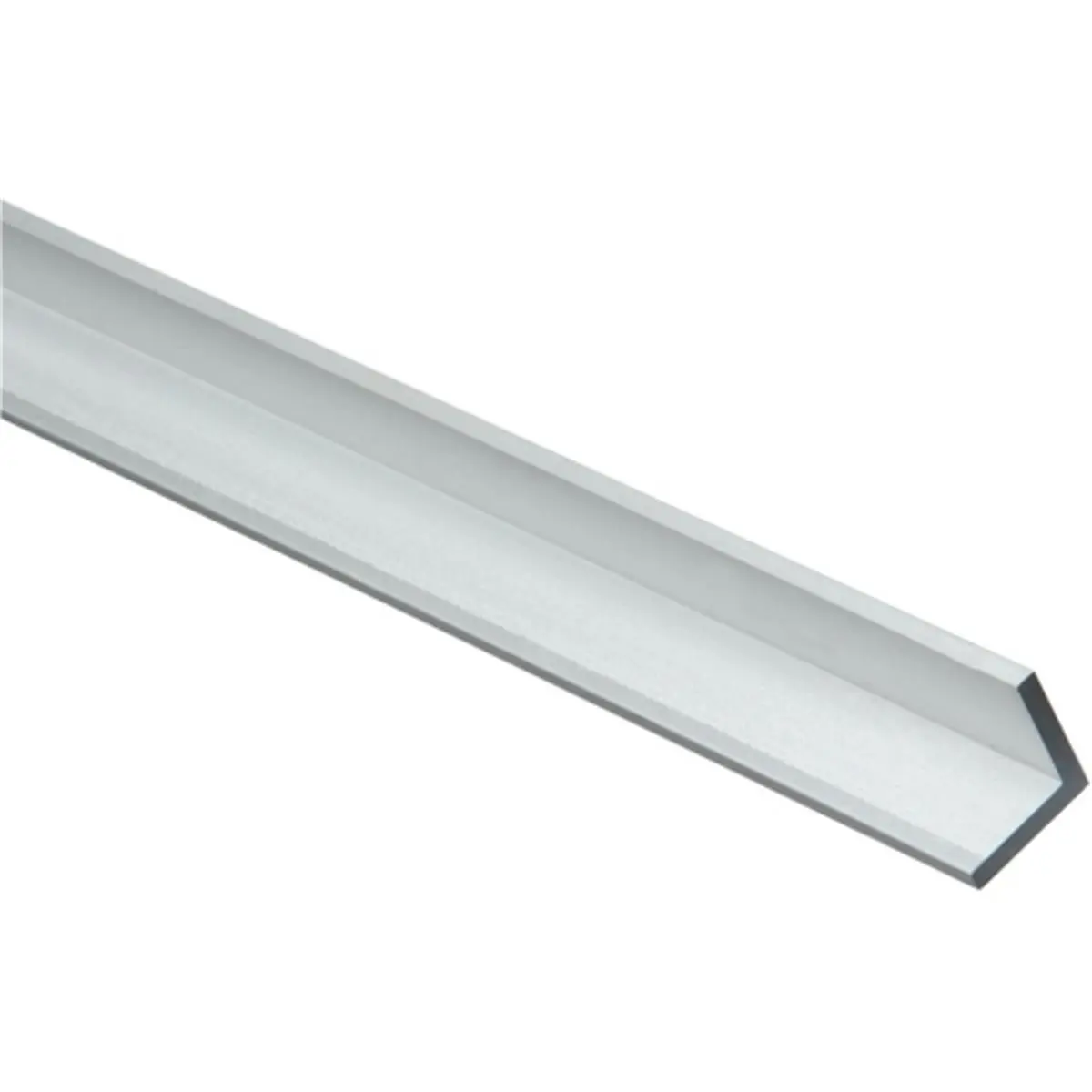 212 MAIN Aluminum Angle, 1/8 x 3/4 x 48 in, Lightweight Weather-Resistant Mill Finish Metal, Bent or Formed Into Shapes for Trim Work & Reinforcement Projects