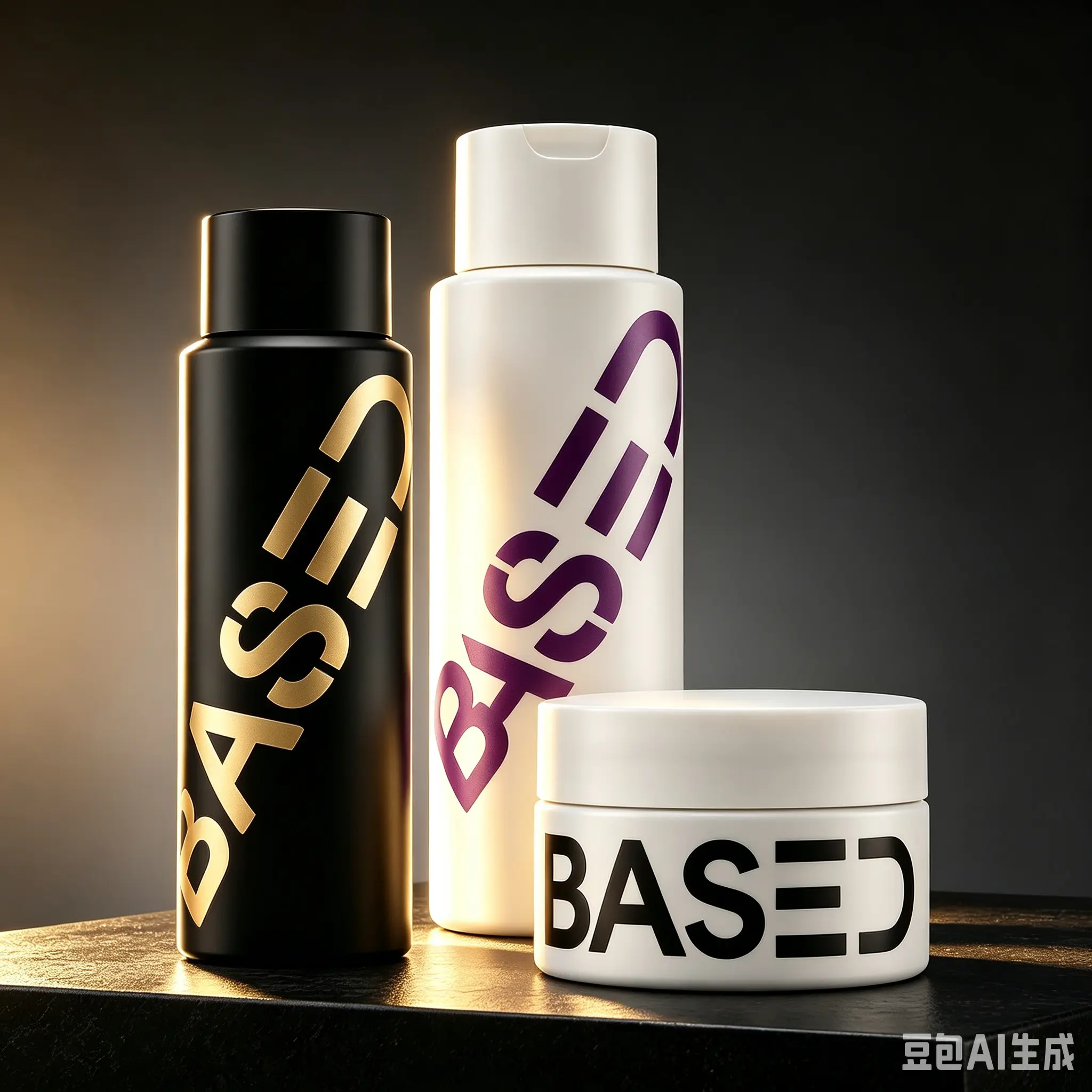 BASED Deluxe Straight/Wavy Hair Kit | Shampoo, Conditioner, Texture Powder, Hair Clay, Pomade, Sea Salt Spray | Science-Backed, High Performance