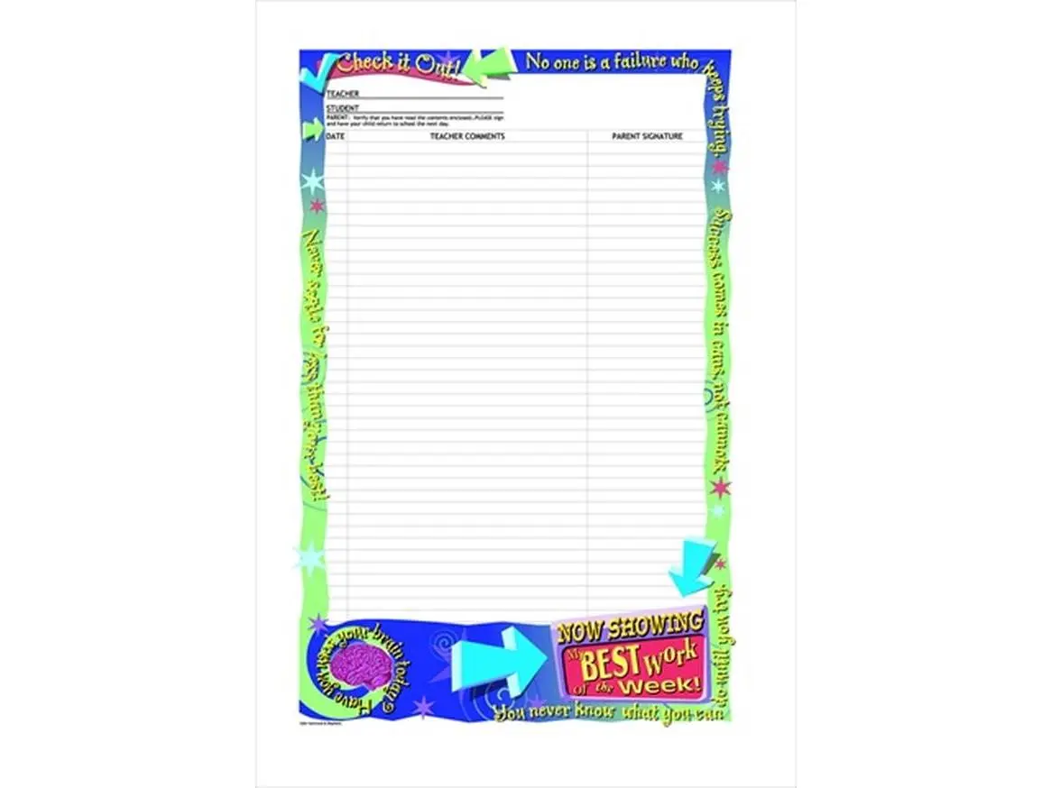Hammond and Stephens 082124 Super Tough Tyvek Envelope - 100-Pack, 10 x 15 in, Reusable Pressure Sensitive Self-Seal, Space for 40 Weeks of School & Homework Comments