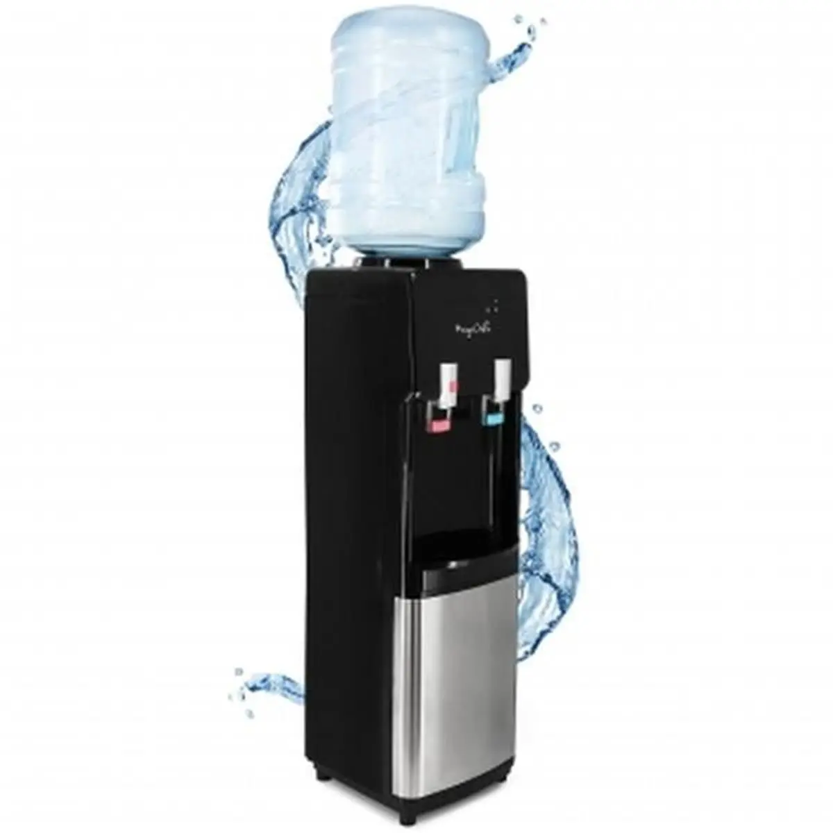 Megachef Top-Load Beverage Dispenser - Automatic Model with Faucet, Hot & Cold Functionality, Cold Drink Dispenser for Coffee Use