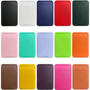 Universal Phone Sticky Card Holder, Fits Various Phone Models, Stores Traffic Cards, ID Cards, Credit Cards, Prevents Loss, Unisex Magnetic Wallet Case