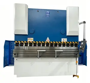 300T 2500 blue-white servo CNC torsion bending machine is equipped with the E21 system and can be customized according to individual needs
