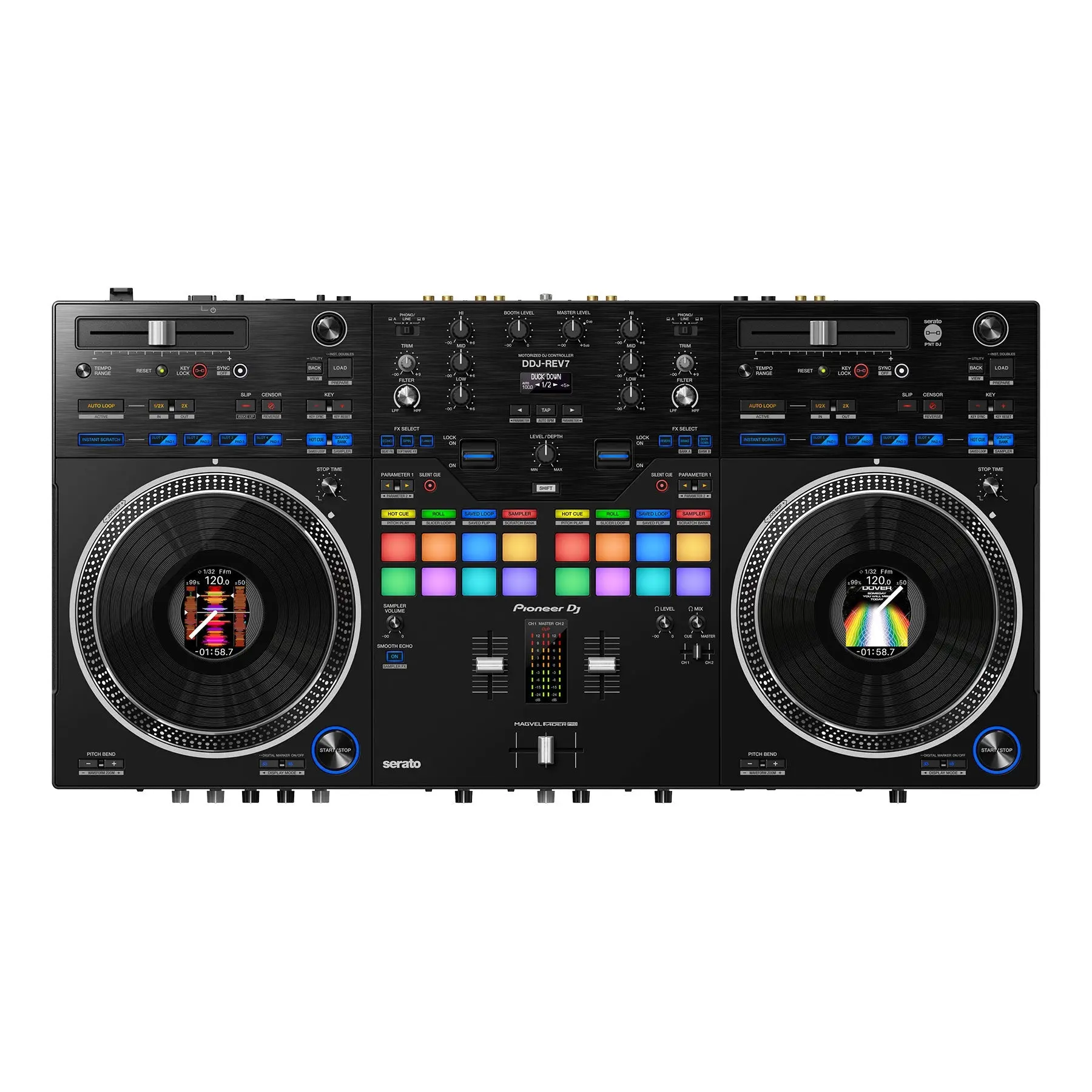Pioneer DJ: DDJ-REV7 DJ Controller (Open Box Special)