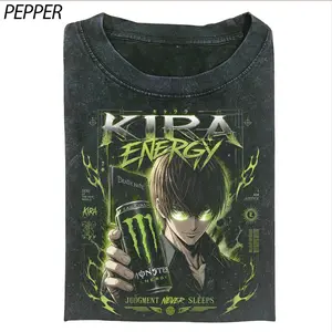 Light Yagami Shirt, Kira Monster Anime Tee, Death Note Shirt, Anime Streetwear Shirt, Dark Anime Graphic Tee, Manga Fan Gift, Villain Anime Shirt