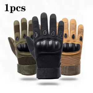 Tactical Windproof Camo Touchscreen Motorcycle Riding Gloves, Breathable Durable, Suitable for Motorcycle Cycling Camping, Outdoor Gear Essential