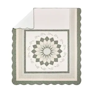 Modern Heirloom Harper Floral Embroidered QueenBedspread