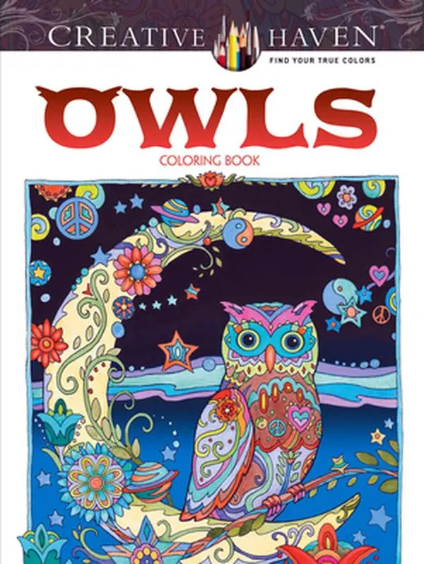 Creative Haven Owls Coloring Book -- Marjorie Sarnat - Paperback