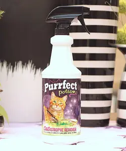 Purrfect Potion CATastrophe Remover (32oz Spray Bottle)