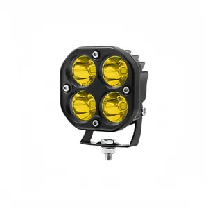Off-Road LED Light Bar for King Kong Fire Gun Model, Front Grille Hood Spotlight with White/Amber Fog Function, Pickup Truck-Compatible Led Front Lights