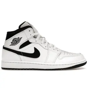 Jordan Men's 1 Mid Reverse Panda Basketball Shoes, from StockX
