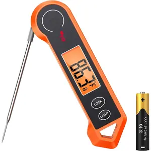 TP19H Digital Meat Thermometer for Cooking with Ambidextrous Backlit and Motion Sensing Kitchen Cooking  Thermometer for BBQ Grill  Oil Fry Candy  Read (Previously )