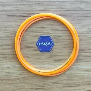 "More Than Distracted” / ADHD Awareness / Silicone Stacking Bracelets / Awareness Collection Stack / Multi-Color