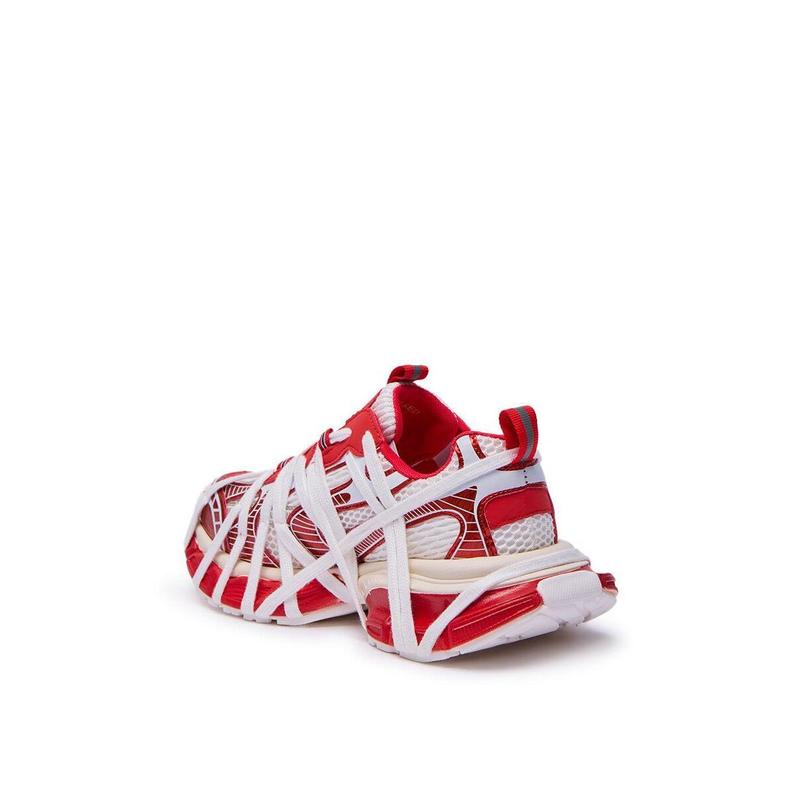 AZALEA WANG SELIE RED FLAT SNEAKER