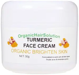 Organic Hair Solution- Turmeric Face cream- Formulated for all Skin Types